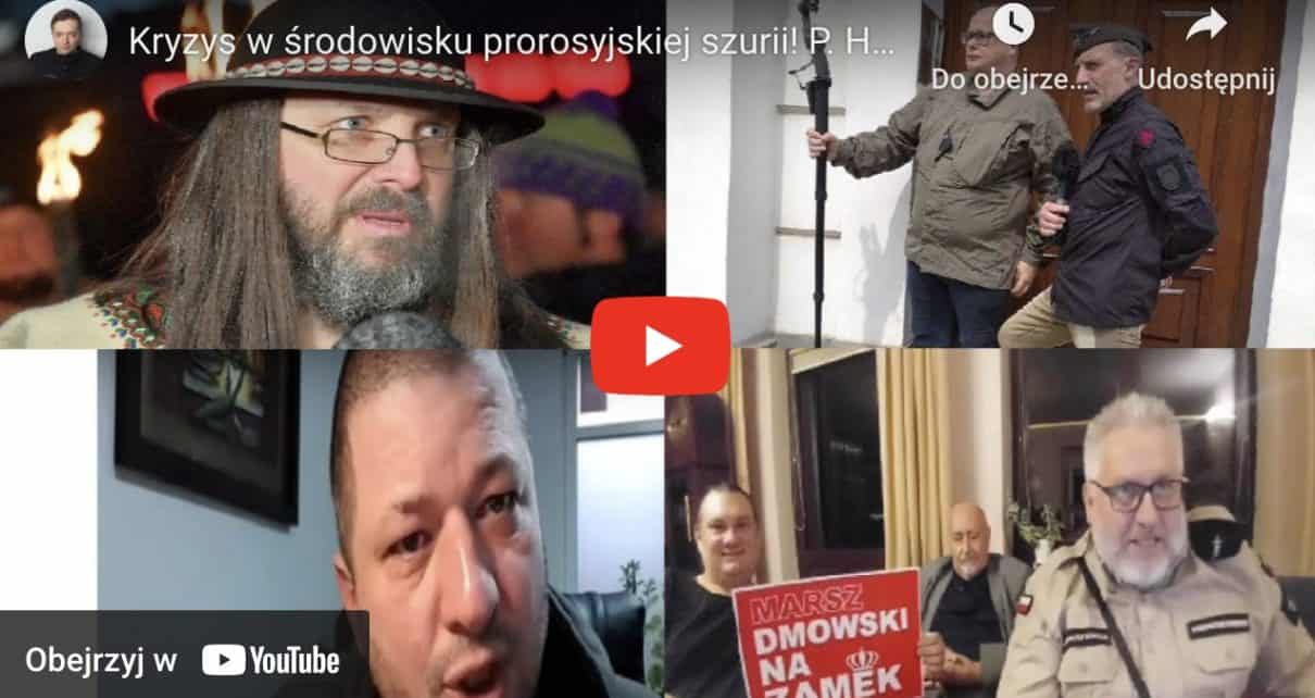 Kryzys w środowisku prorosyjskiej szurii! P. Holocher i R. Patlewicz NA ŻYWO