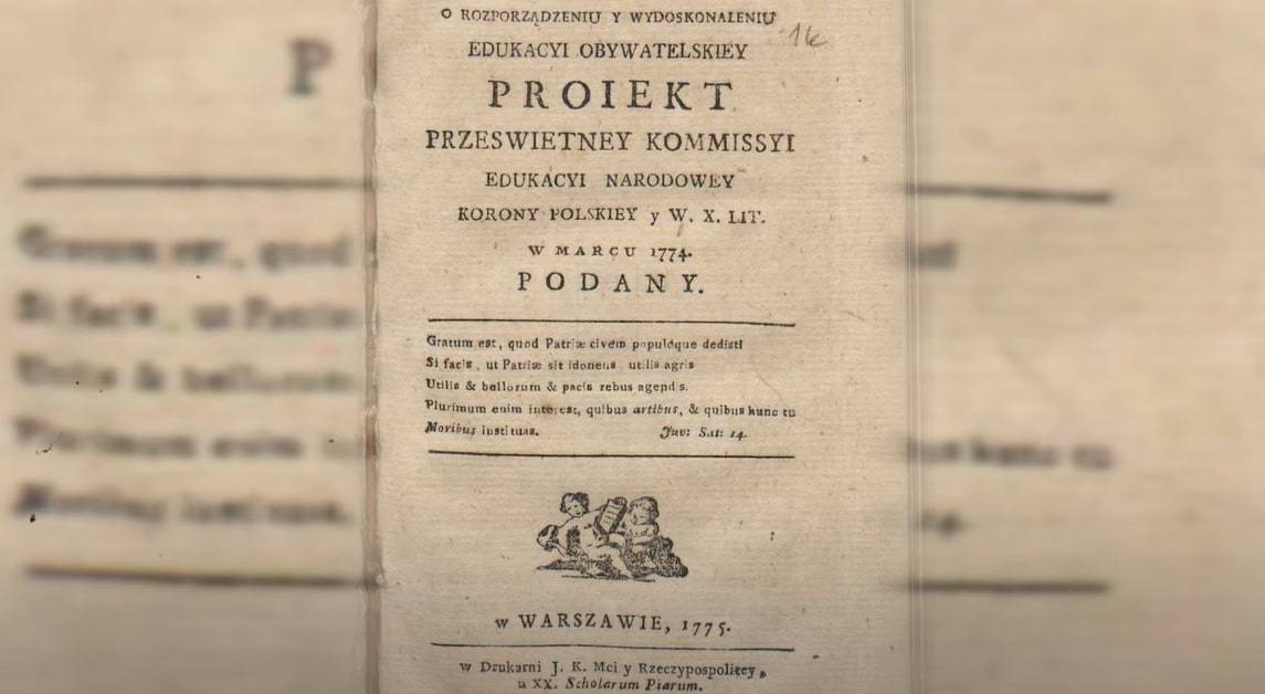 Kalendarium Historyczne 14 Października 1773 Roku Powstanie Komisji Edukacji Narodowej 8996