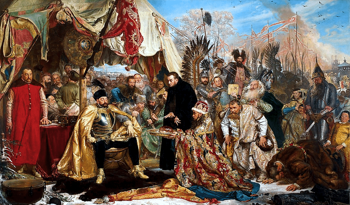 Historical timeline: January 15, 1582 – Polish-Muscovite truce in Jam Zapolski