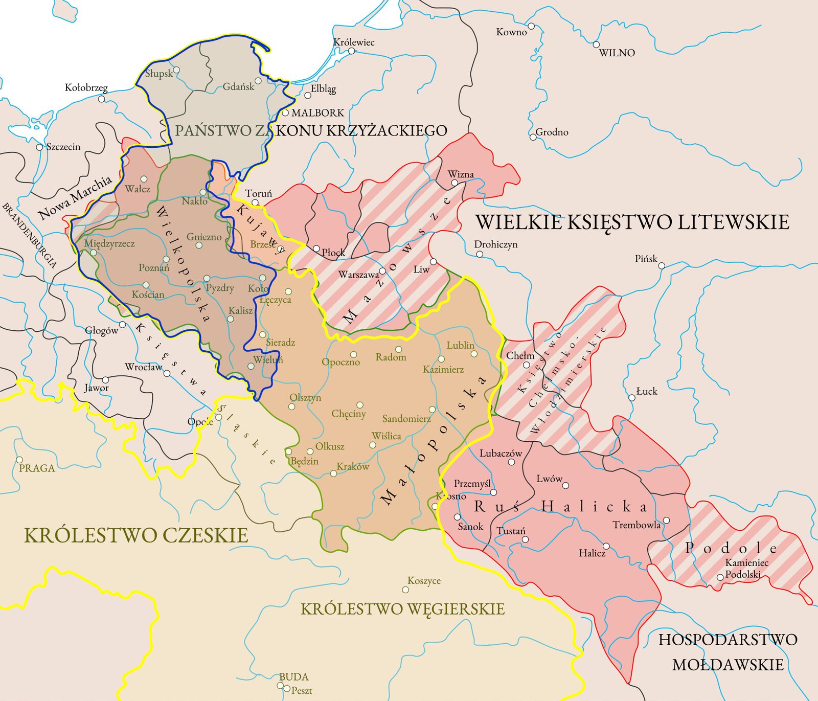 Historical timeline: September 10, 1526 – incorporation of Mazovia into Poland